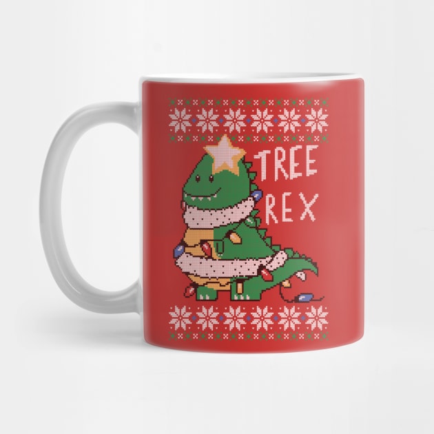 Tree-Rex Ugly Sweater by TaylorRoss1